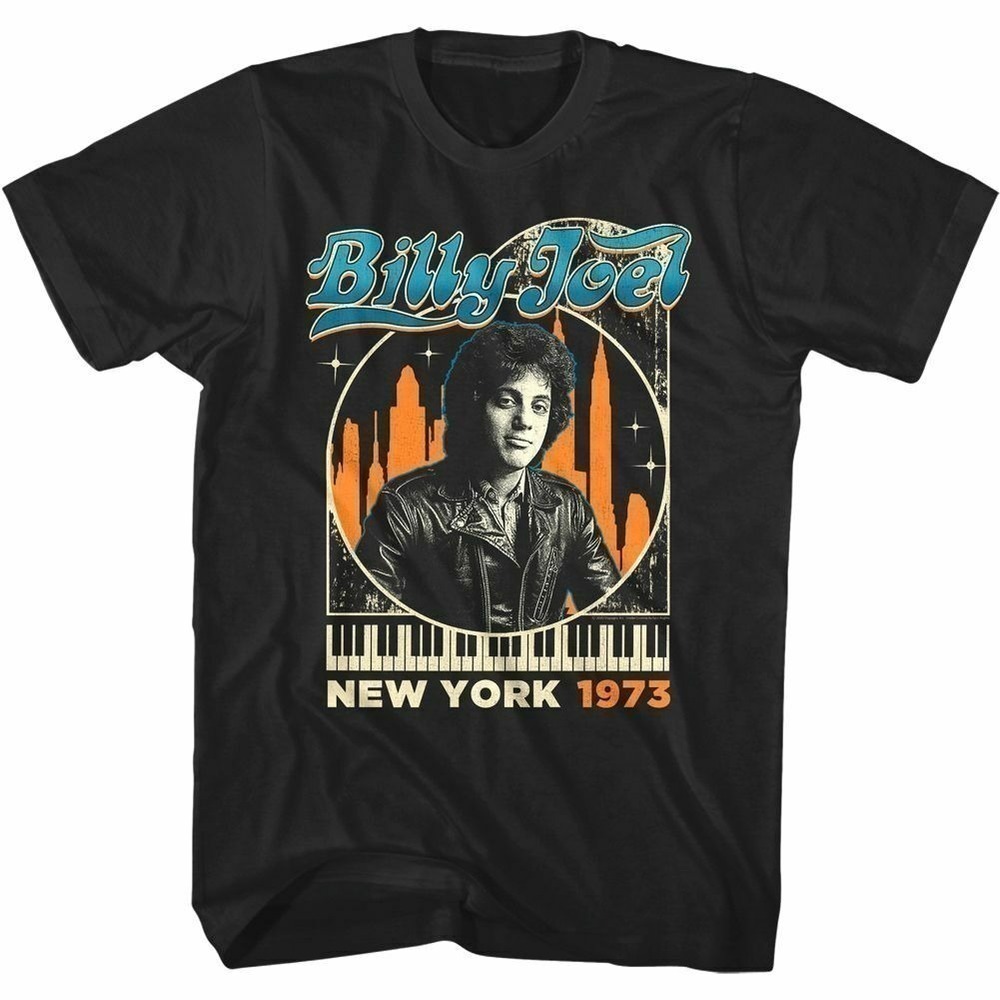 Billy Joel New York City 1973 Music T Shirt